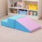 PU Foam Step and Slide Play Set with Removable Zippered Covers and Portable Design